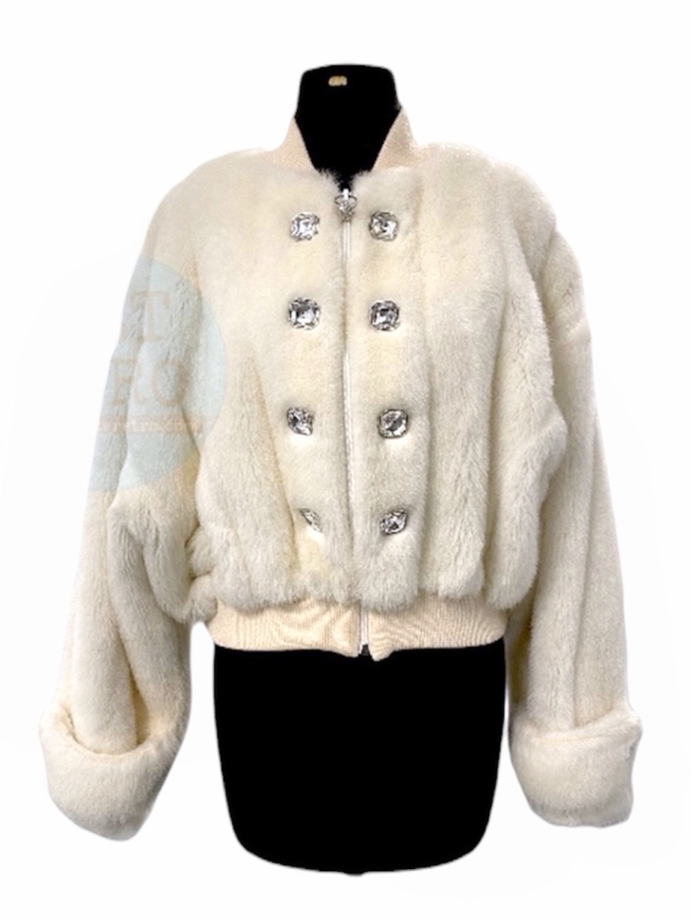 vtg St. John • Fur Bomber • Made in France